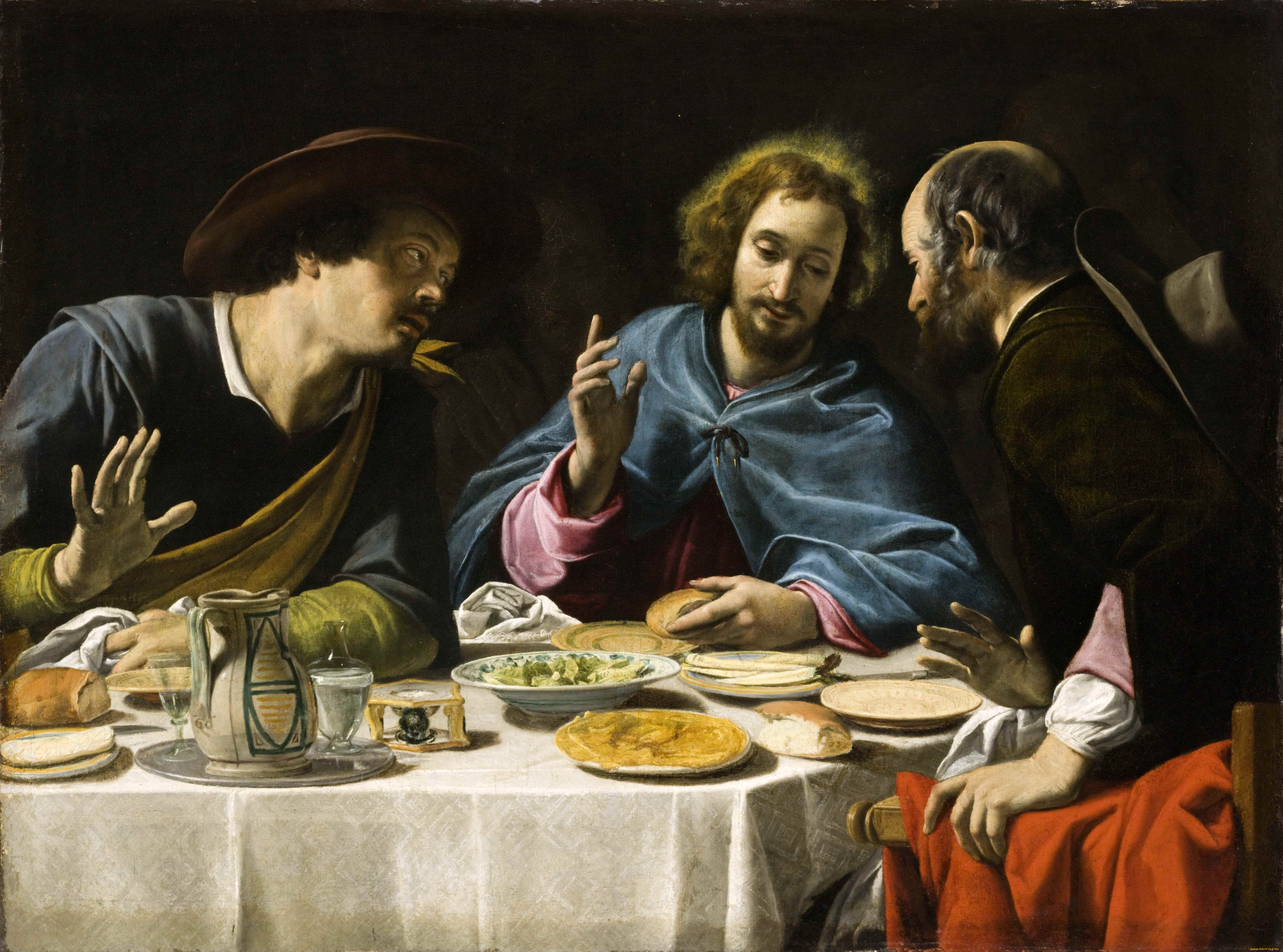 , filippo, tarchiani, the, supper, at, emmaus